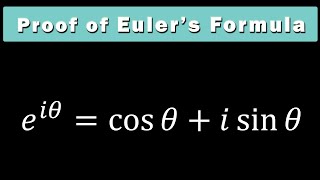 Proof of Eulers Formula [upl. by Bianchi695]