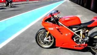 MCN Roadtest Ducati 1198 first ride [upl. by Agnizn]