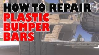 How to repair plastic bumpers [upl. by Hussein208]