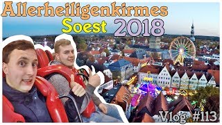 Die größte AltstadtKirmes in Europa  Allerheiligenkirmes Soest 2018  Vlog 113 [upl. by Magna]