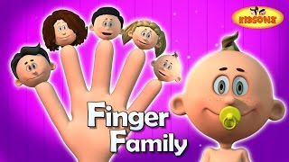 Finger Family  Daddy Finger Nursery Rhyme Song For Children  KidsOne [upl. by Nytram]