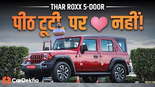 Mahindra Thar Roxx 5Door The Thar YOU Wanted [upl. by Neemsay]