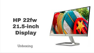 HP 22fw 215inch Display [upl. by Nifares]