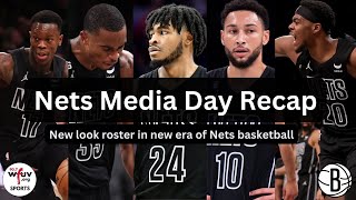 Brooklyn Nets 202425 Media Day Recap  WFUV Sports [upl. by Cohe]