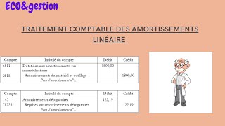 traitement comptable des amortissements [upl. by Craner]