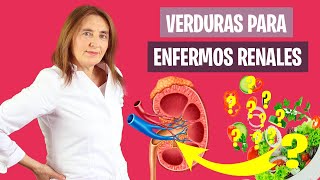 Cómo cocinar VERDURAS con INSUFICIENCIA RENAL Verduras y enfermos renales  Nutrición y Dietética [upl. by Godfry]