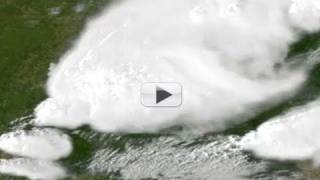 Terrifying Joplin Supercell Tornado Seen from Space [upl. by Rouvin497]