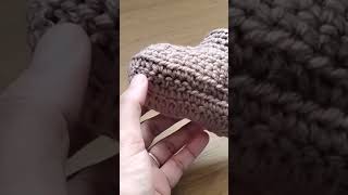 Crochet baby shoes ❤️🥰youtubeshorts [upl. by Atinhoj]