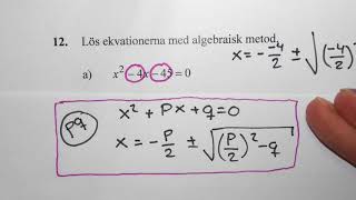 Matematik 2b Några blandade uppgifter inför nationella provet [upl. by Francesco]