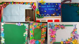 Pre School Notice board decoration ideasBulletin board decoration ideaNotice board IdeasPaperart [upl. by Mel]