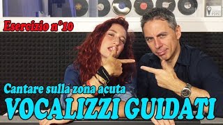 10 VOCALIZZI  Allenare la voce prima di cantare Decimo esercizio [upl. by Gentilis]