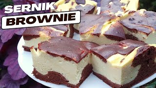 PRZEPIS NA KETO SERNIK NAJLEPSZY SERNIKOBROWNIE [upl. by Marigold319]