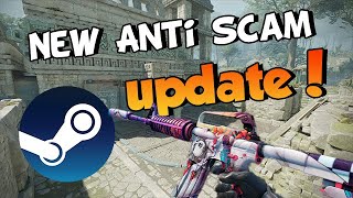 CS2 Steam news  Anti Scam update How to protect your skins [upl. by Xuaeb]