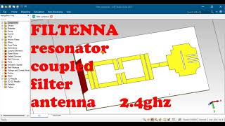 SIWIntegrated Dielectric Resonator Antenna Array for MillimeterWave cst [upl. by Leahcimrej689]