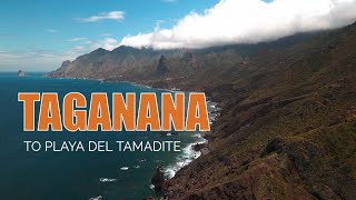 Taganana to Playa del Tamadite Hike  Anaga Mountains  Tenerife  4K [upl. by Anawt]