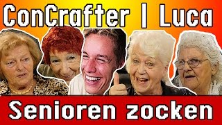 Senioren zocken reagiert auf Concrafter  Luca [upl. by Yoo]