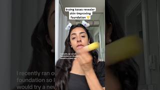 trying KosasCosmetics revealer skinimproving foundation beauty beautyreviews [upl. by Jud333]