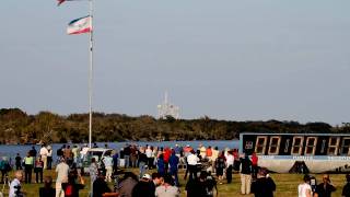 Launch of STS133 from Press Site [upl. by Nicoli]