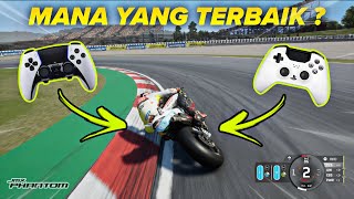 CONTROLLER TERBAIK UNTUK MOTOGP 24  DUALSENSE VS XBOX ONE CONTROLLER [upl. by Solita]