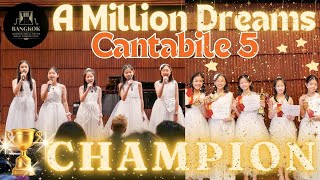 A Million Dreams by Cantabile 5 BIYMC 2024 CHAMPION PRIZE [upl. by Hines338]