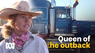 The roving cattlemustering queen of the outback 🤠🐮  Landlife  ABC Australia [upl. by Alilak]