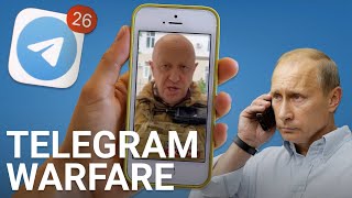 The role of Telegram channels in shaping the Russia Ukraine war [upl. by Tsyhtema]