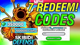 💥New Update😱😱💥SKIBIDI TOWER DEFENSE CODES 2024 NEW CODES  CODES SKIBIDI TOWER DEFENSE [upl. by Attenwad]