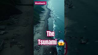 Tsunami waves natures most powerful force shortvideo shorts history [upl. by Ardnoid]