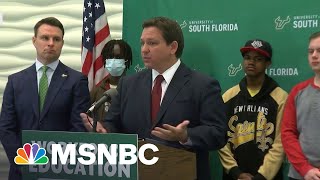 Who Raised Him Joe Slams DeSantis For Rude Criticism Of Teenagers Over Masks [upl. by Dickens]