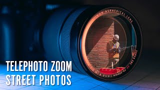 Telephoto Zoom Lens Street Photography with Fujinon XF 70300mm and XH2S [upl. by Novihs496]