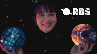 Orbs ASMR with layered echo [upl. by Leaj]