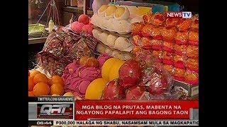 QRT Mga bilog na prutas mabenta na ngayong papalapit ang Bagong Taon [upl. by Mateusz]