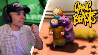 El REENCUENTRO de la ABUELA CARMEN y MARILOLI 🥊 Gang Beasts [upl. by Wivinia]