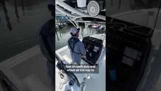 Turning the Boat Around in a Narrow Fairway Bridge Marina Boating Tips PART 2 of 3 boat shorts [upl. by Berman328]