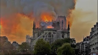 Mannheim Jesuitenkirche Glockengeläute als Zeichen der Trauer und Solidarität mit NotreDame [upl. by Woodward805]