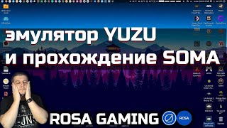 ROSAGAMING Эмулятор YUZU первичная настройка  продолжаем играть в SOMA [upl. by Trauner303]