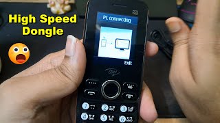 How to use feature phone as a Dongle  How to connect Internet on PC by Mobile  Itel 4g Phone [upl. by Hammad311]