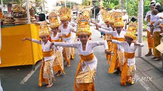 Rejang Dewa Oleh AnakAnak Pasraman Desa Adat Semate  BADUNG [upl. by Eriam]