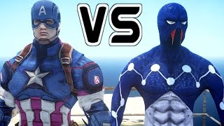 UNIVERSE CAPTAIN SPIDERMAN VS CAPTAIN AMERICA  EPIC SUPERHEROES BATTLE  DEATH FIGHT [upl. by Anek]