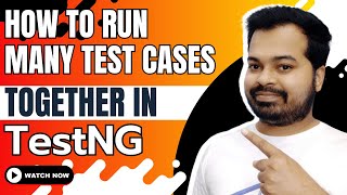 How to run multiple test cases using TestNG Test Suite in Selenium  TestNG Complete Playlist [upl. by Armillda]