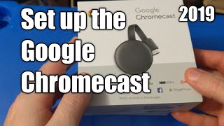 How to Set up Google Chromecast 2019 [upl. by Alvina]