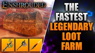 THE FASTEST LEGENDARY WEAPONS amp ARMOR FARM in Enshrouded [upl. by Lyrahc]