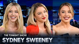 Sydney Sweeney Talks Euphoria Plays Charades and Teases Anyone But You Sequel  The Tonight Show [upl. by Bora]