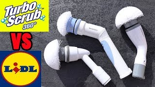 LIDL brosse nettoyage sans FIL vs TURBO SCRUB 360 silvercrest [upl. by Oiraved]