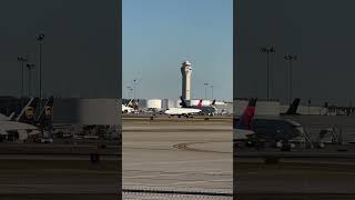 Delta E170 takeoff at SDF airport shorts [upl. by Lahcym]