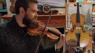 Josef Klotz 1795 Mittenwald 78th Violin Schnefsky  played by Jeff Taylor restored by Armenious [upl. by Nirrej]