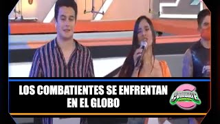 Los combatientes se enfrentan en El Globo [upl. by Ahsineb]