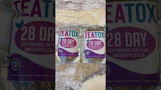 Teatox to detoxify body within 28 days tea detoxification cleanse bloating fatburn weightloss [upl. by Iggep]