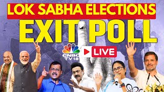 Exit Poll 2024 LIVE NDA Vs INDIA Alliance  PM Modi  Lok Sabha Elections 2024  BJP vs Congress [upl. by Jobi364]