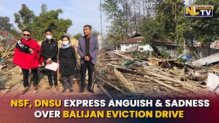 NSF DNSU EXPRESS ANGUISH amp SADNESS OVER BALIJAN EVICTION DRIVE [upl. by Teferi]